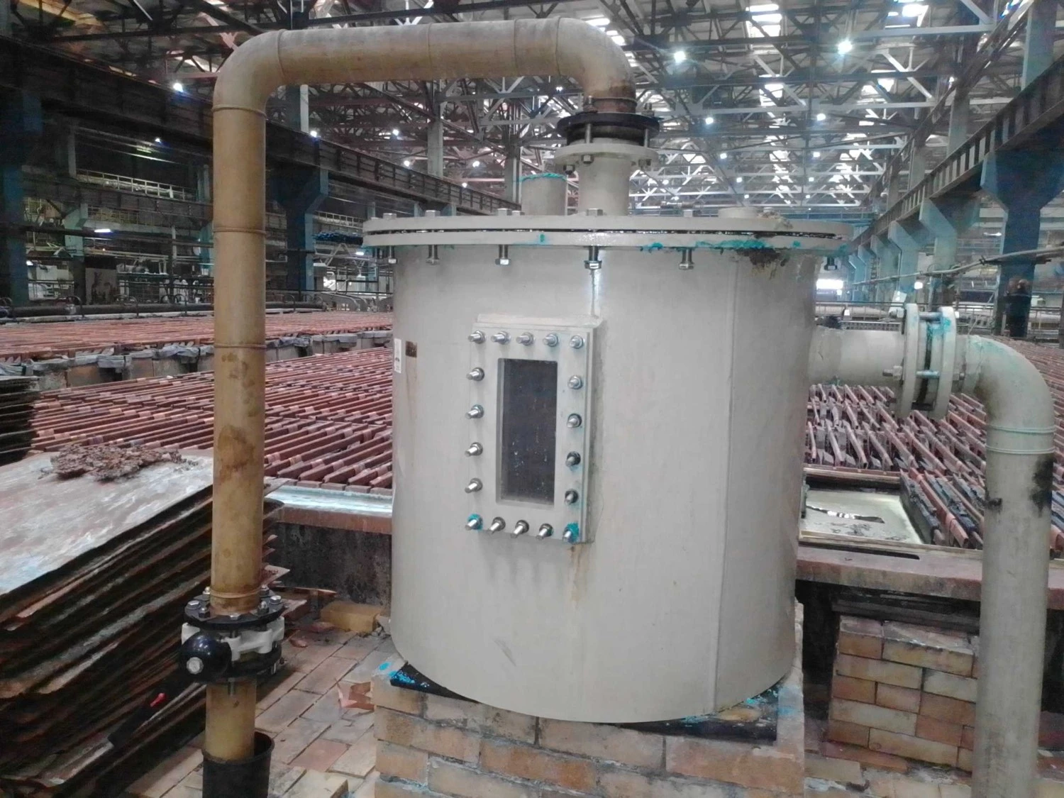 Футеровка полимерных ванн из PP-H Alpha Plus для ТОО Корпорация Казахмыс